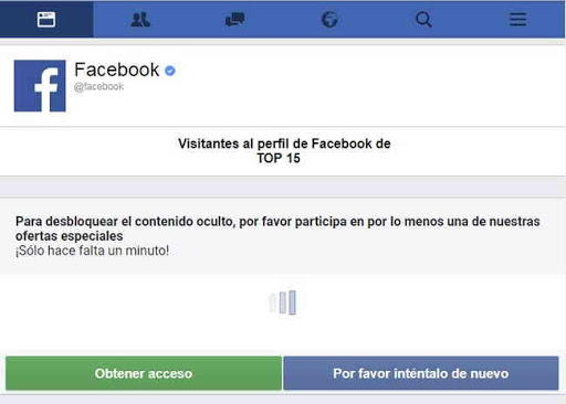 Participar en ofertas para ver quién visita mi perfil en Facebook - MasFB