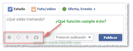 Funciones adicionales cuando publicamos