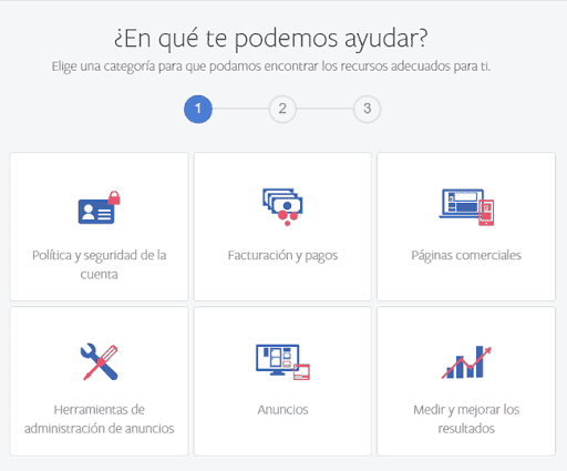 Contacto Facebook Negocios - MasFB