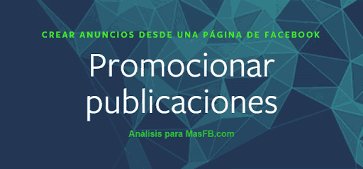Promocionar Publicación - MasFB