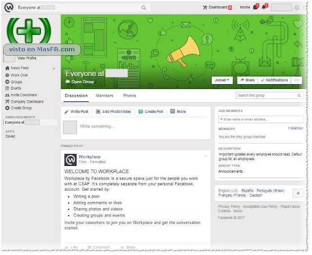 Facebook Workplace - MasFB