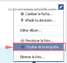 Ocultar Biografía Facebook 2013