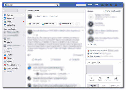 Diseño anterior al rediseño - MasFB