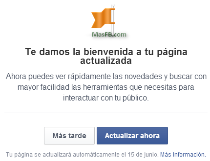 Tu fanpage actualizada - MasFB