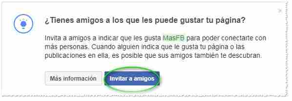 Invitar amigos a Facebook - MasFB