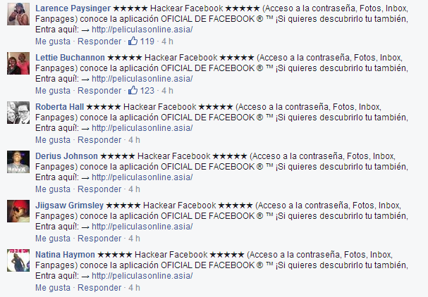 Hackear Facebook PeliculasOnline