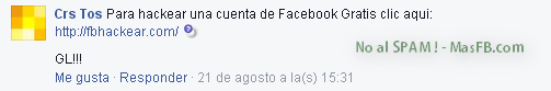 FB Hackear SPAM - MasFB