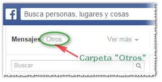 Mensajes de Otros en Facebook - MasFB