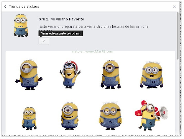 Stickers de Mi Villano Favorito