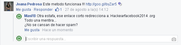 Hackear Facebook SPAM - MasFB
