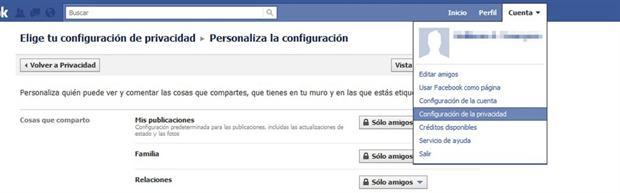  Facebook permite desactivar el etiquetado automático de fotos
