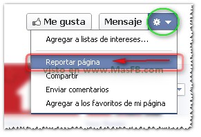Reportar Páginas FB