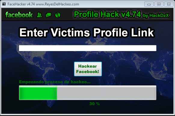 Profile Facebook Hackear